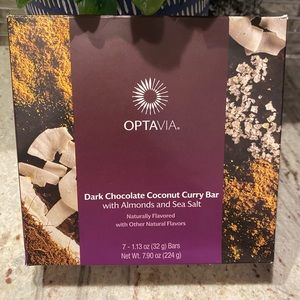 OPTAVIA Select Dark Chocolate Coconut Curry Bars - 7 count - Full Box - 8/3/22